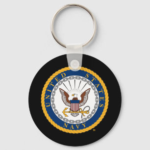 USA:s flotta Emblem i flottan Nyckelring