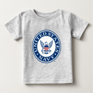USA:s flotta Tunga Alt Emblem T Shirt