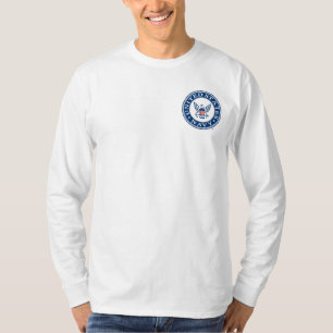 USA:s flotta Tunga Alt Emblem T-shirt