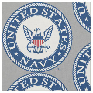 USA:s flotta Tunga Alt Emblem Tyg