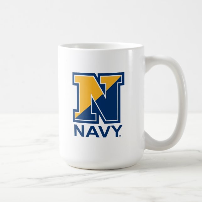 USA:s flotta | Ursprungligt N-nummer för flottan Kaffemugg (Höger)