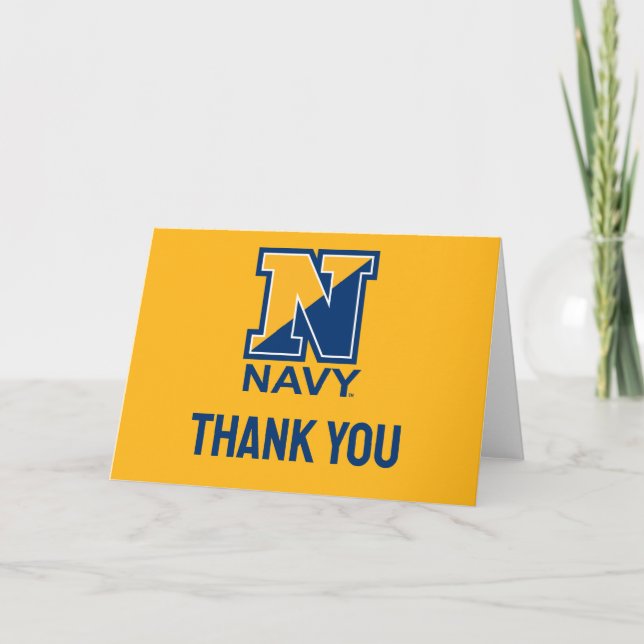 USA:s flotta | Ursprungligt N-nummer för flottan Tack Kort (Framsida)