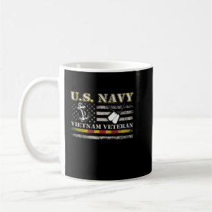 USA:s flotta Vietnam Veteran Kaffemugg