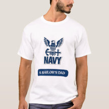 USA:s flottas pappas t-shirt – stolt flottapappa