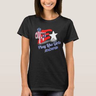 USA:s formidable Women's fotboll 2019 T Shirt