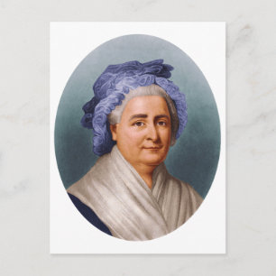 USA:s första dam Martha Dandridge Custis Washingto Vykort