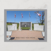 USA:s första milmonument på väg 1