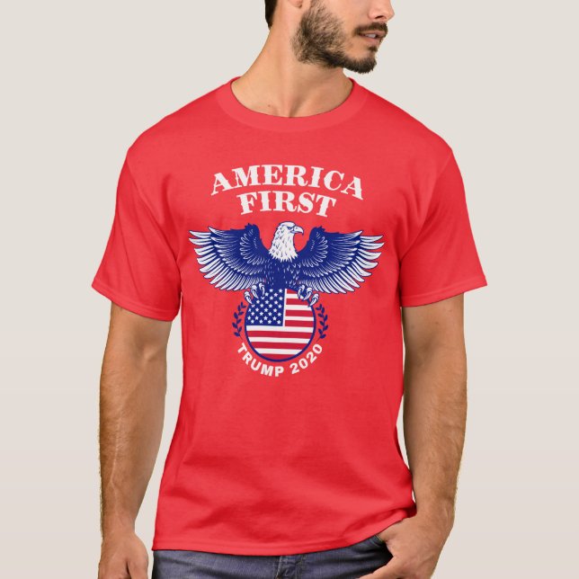 USA:s första örntrast 2020 T Shirt (Framsida)