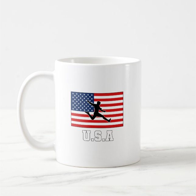 USA:s fotbollslag USMNT Coffee Mugg (Vänster)