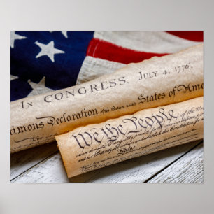 USA:s grunddokument Poster