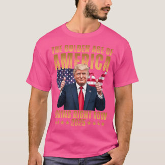 USA:s gyllene ålder börjar Högerna nu 2025 t Shirt