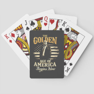 USA:s gyllene ålder börjar nu Trump 4:e Casinokort