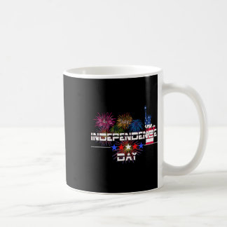 USA:s Independence day 4:e juli-brandarbetsstatus Kaffemugg