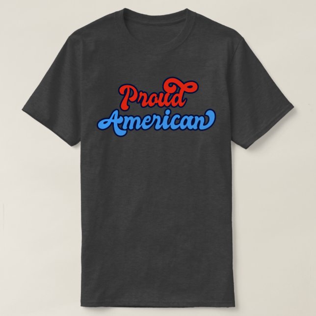 USA:s Independence day-amerikanska T Shirt (Design framsida)