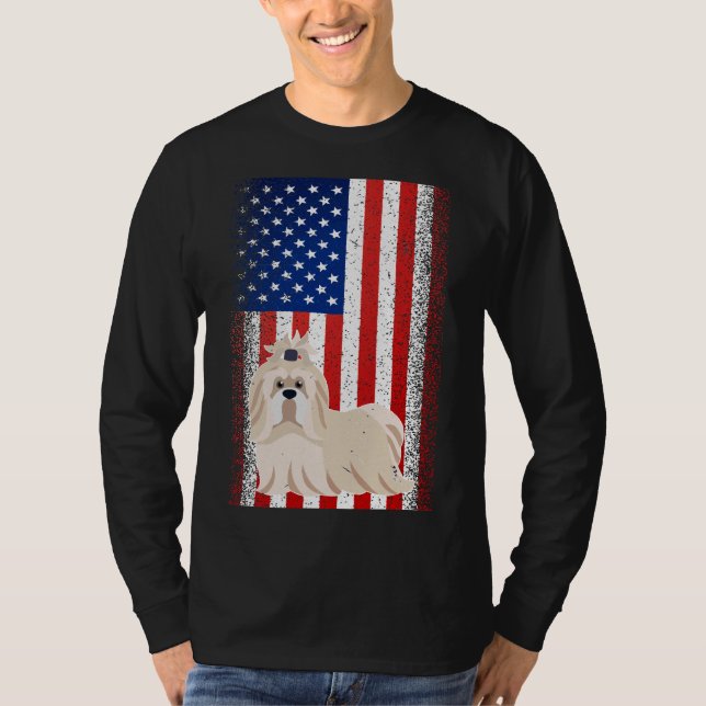 USA:s Independence day-mall juli 4:e amerikanska F T Shirt (Framsida)