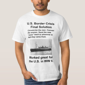 USA:s invandringssvarta T Shirt