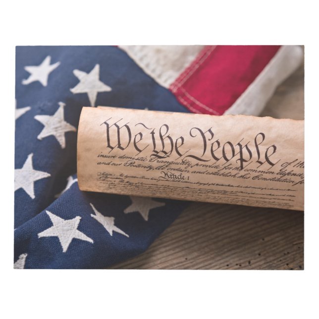 USA:s konstitution Anteckningsblock (Framsida)
