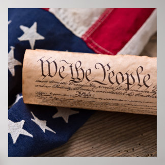 USA:s konstitution Poster