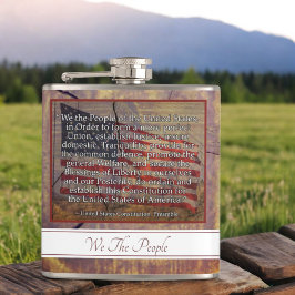 USA:s konstitutionsingress över texturerad bakgrun Fickplunta