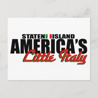 USA:s lilla Italien-vykort Vykort