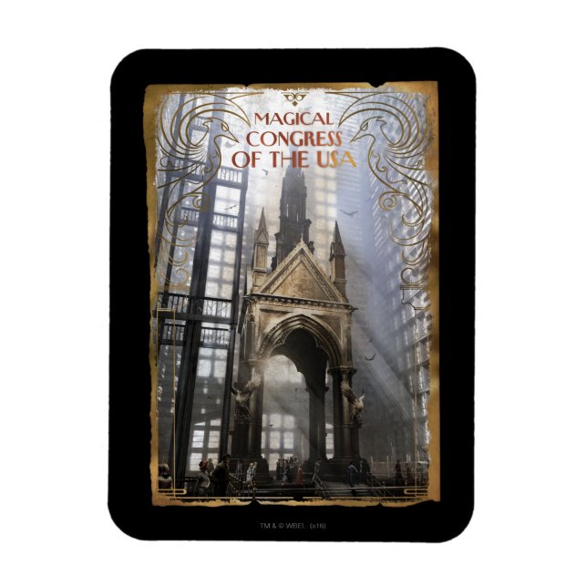 USA:s Magiska kongress Magnet (Vertikal)