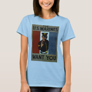 USA:s marinsoldater vill ha dig Tee