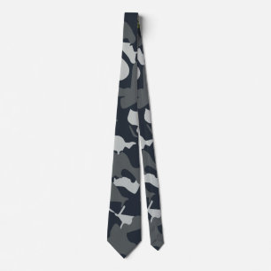 USA:s militära kamouflage Grått Camo Seamless Möns Slips