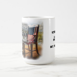 USA:s militära tjänstefamilj Kaffemugg