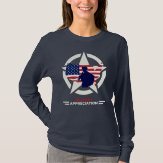 USA:s militära uppskattning T Shirt