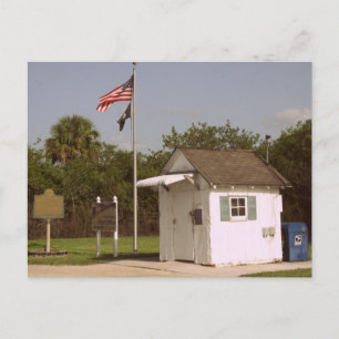 USA:s minsta postkontor, Ochopee, FL 34141 Vykort
