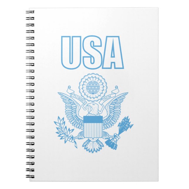 USA:s nationella emblem Anteckningsbok (Framsidan)