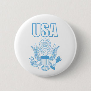 USA:s nationella emblem Knapp