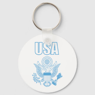 USA:s nationella emblem Nyckelring