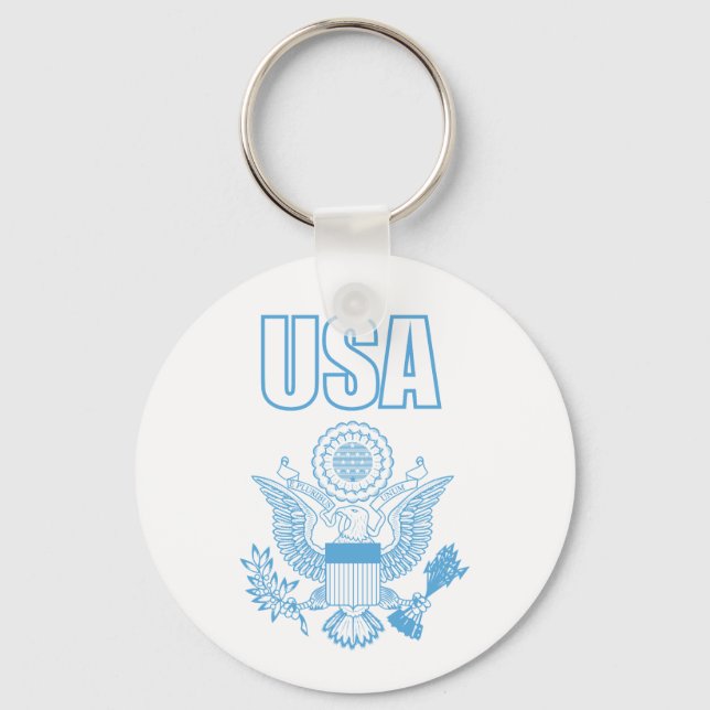 USA:s nationella emblem Nyckelring (Framsida)