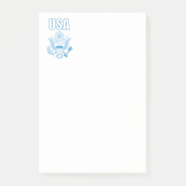 USA:s nationella emblem Post-it Block (Framsida)