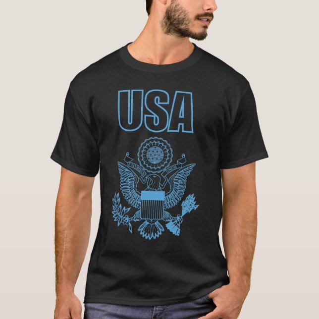 USA:s nationella emblem T Shirt (Framsida)