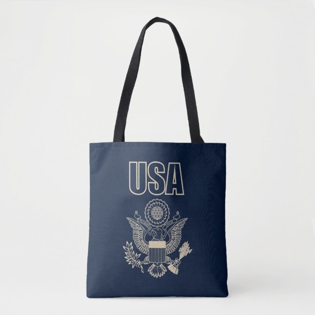 USA:s nationella emblem Tygkasse (Framsida)