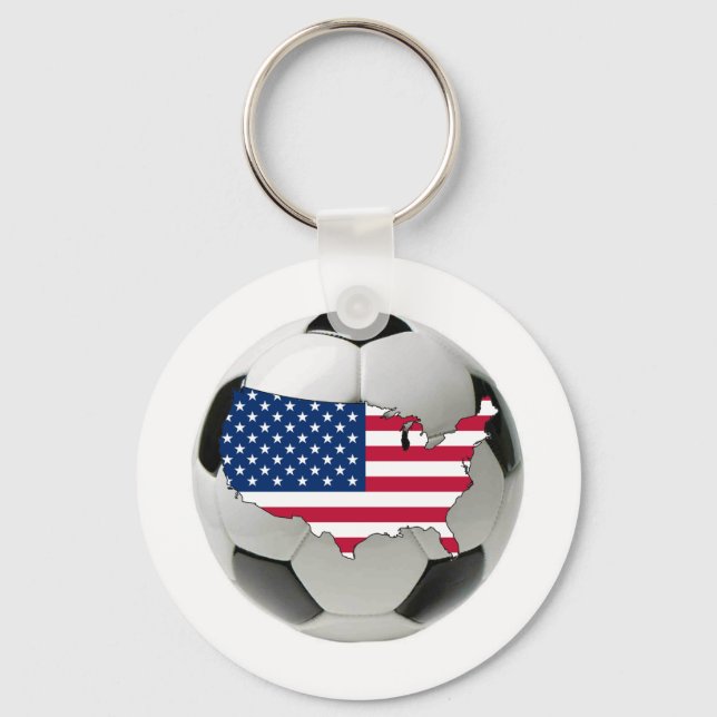 USA:s nationella lag Nyckelring (Framsida)