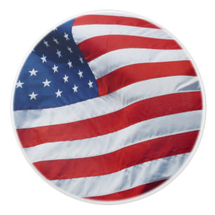 USA:s patriotiska Flagga - Proud American Knopp