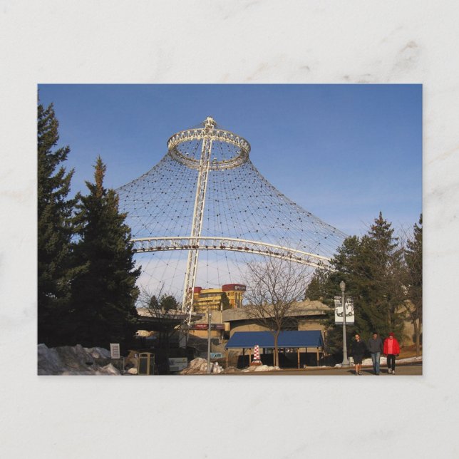 USA: S Pavilion Riverfront Park. Vykort (Framsida)