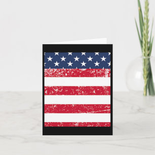 USA:s Pocket med amerikansk Flagga i 4 juli Kort