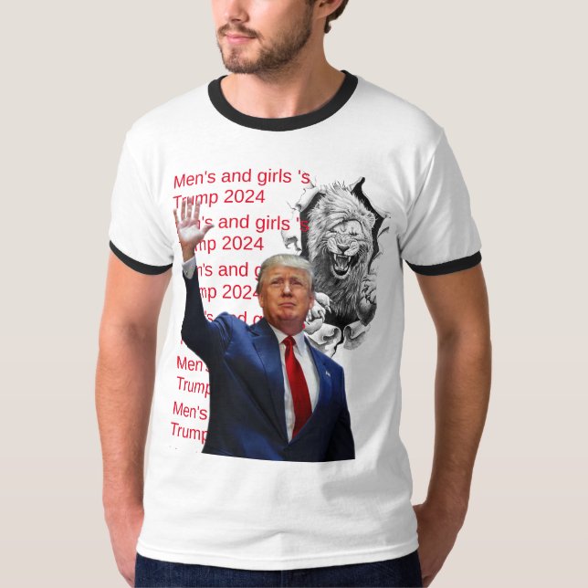 USA:s politiska skjortdesign T Shirt (Framsida)
