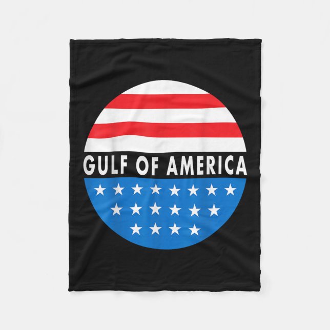 USA:s president bukt Trump 2025_2 Fleecefilt (Framsidan)