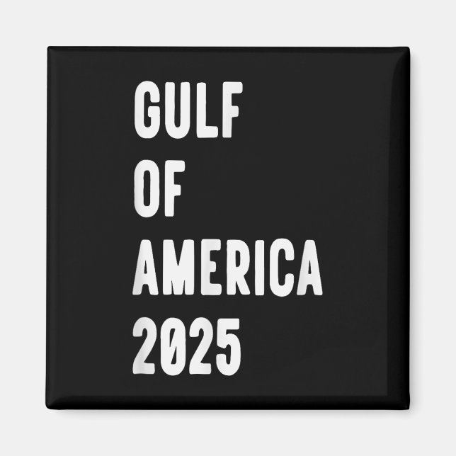 USA:s president bukt Trump 2025_6 Magnet (Framsidan)
