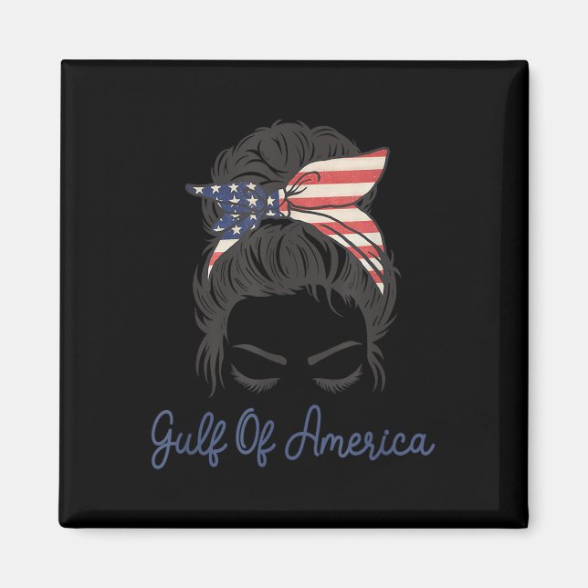 USA:s president bukt Trump 2025_8 Magnet (Framsidan)