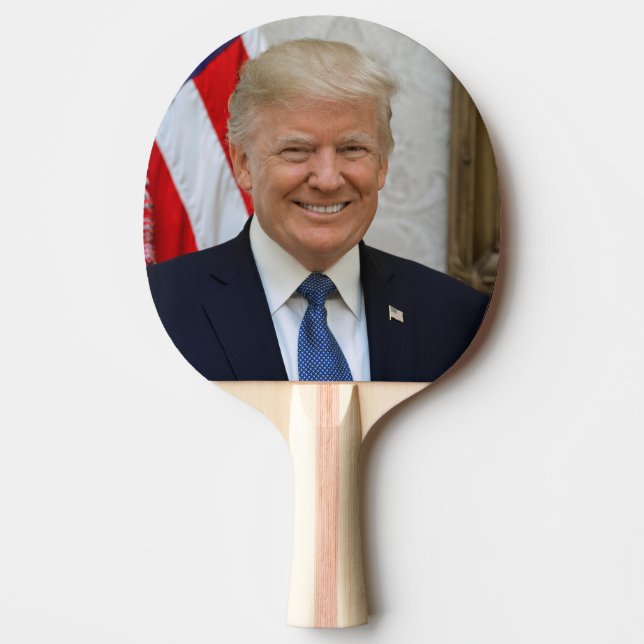 USA:s president Donald Trumps Vita huset Pingisracket (Framsidan)