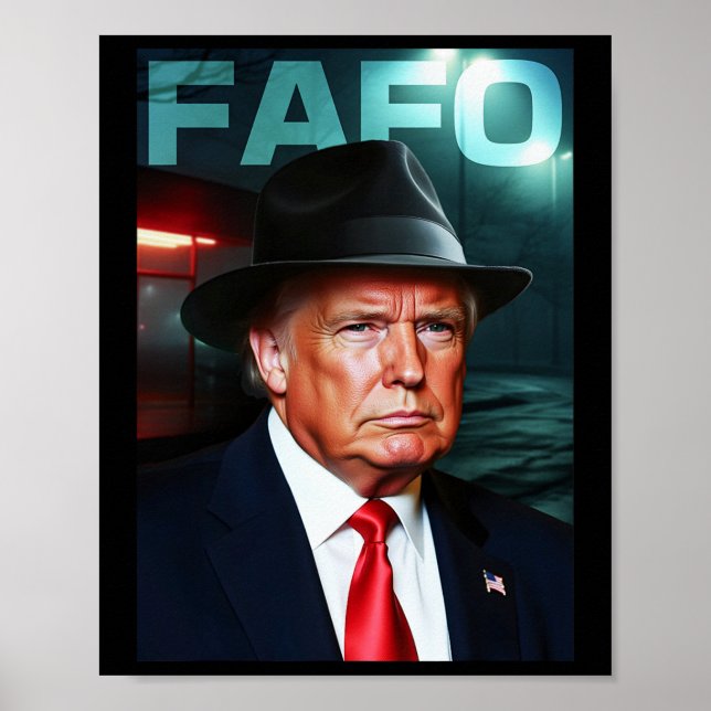 USA:s president Fafo  Poster (Framsidan)