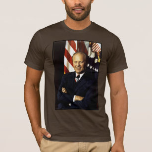 USA:s president Gerald Rudolph Ford "Jerry" Porträ T Shirt