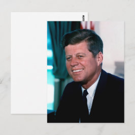 USA:s president John F. Kennedy i Ovala rummet Vykort