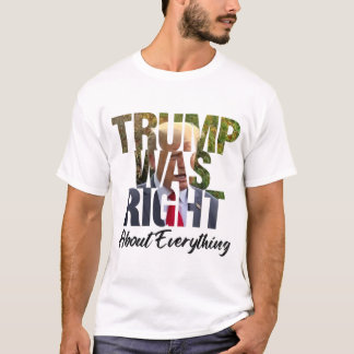 USA:s president Trump T-shirt design 2024